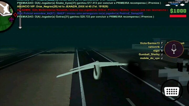 GTA San Andreas Mobile Pilot Pesawat KW bikin Crash