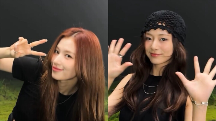 sana x Chou Tzu-yu's "ENEMY" challenge