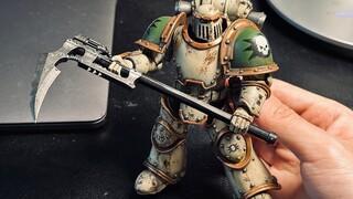 Warhammer Dark Source MK3 Death Guard repaint sharing