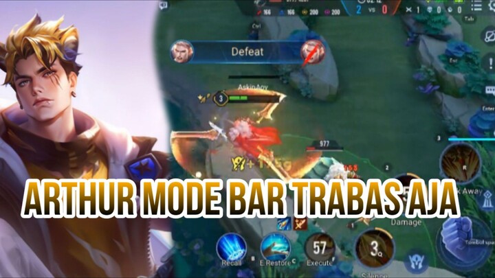 ARTHUR MODE BAR TRABAS AJA