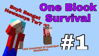 INI ONE BLOCK ATAU KEBUN BINATANG SIH?? - One Block Survival