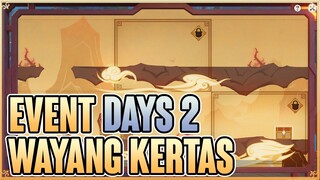 Event Wayang Kertas Hari Ke 2 - Genshin Impact 3.4