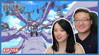 STRAW HATS VS WHITE BERETS THE SKY POLICE | ONE PIECE Episode 156 Couples Reaction & Discussion