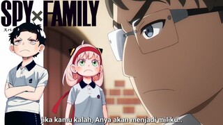 Saingan cinta Damian terhadap Anya .. - SPY X FAMILY Episode 10