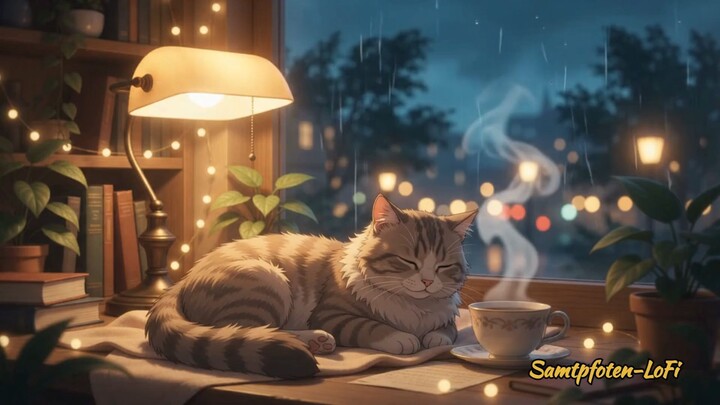 Cozy Rainy Night 🌙 | Relaxing LoFi Beats to Sleep / Study to
