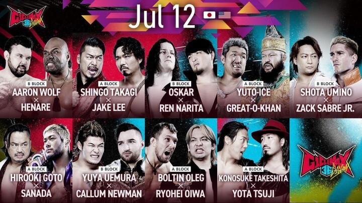 NJPW G1 CLIMAX 36 - 12 July 2026