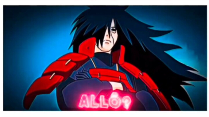 ALLO ALLO SONG LYRICS The 😈 Ghost Of The Uchiha MADARA UCHIHA #noruto #shorts  #lyrics #story