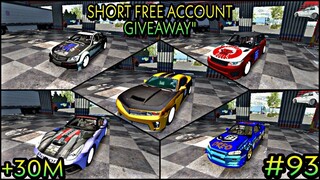 [🔴Short Free Account Giveaway#93 ] Car Parking Multiplayer 4.7.4