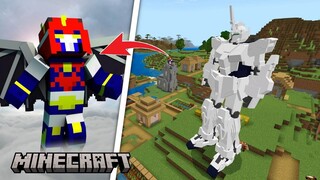 🤖HIGANTENG ROBOT NILIGTAS ANG VILLAGE sa Minecraft PE