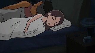 Thinking carefully, I am afraid: Husband, there is someone outside! This is a different person in th