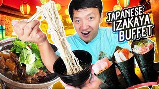 ALL YOU CAN EAT Japanese Izakaya Buffet & HIDDEN GEM Hawker Stall in Singapore