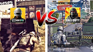 PUBG New State VS Call of duty mobile|| Quick Comparison