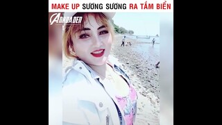 Make Up Sương Sương Đi Tắm Biển