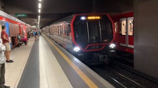 BEST MOTOR SOUND EVER! Riding the awesome Serie 900 "Meneghino" on the Milan Metro on M1, M2 and M3