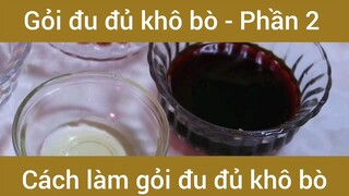 Cách làm gỏi đu đủ khô bò #2
