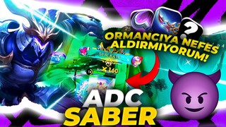 LİNGİN KORKULU RÜYASI OLDUM - SABER AMA ADC | Mobile Legends