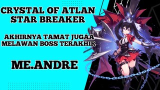 Akhirnya Tamat Jugaa Gameplay melawan boss terakhir  Game Crystal Of Atlan