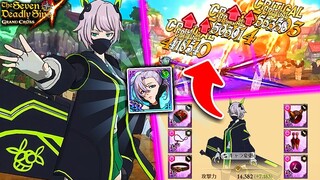 AMAZING CRIT DPS!!! NEW IRON BLOOD MONO IS AWESOME!! | Seven Deadly Sins: Grand Cross