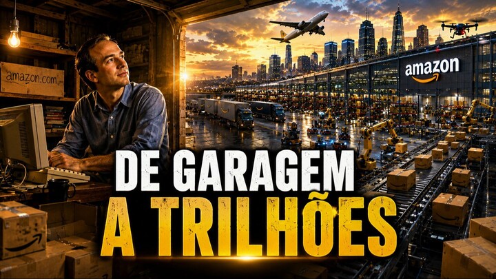 Como a Amazon Saiu de uma Garagem e Construiu um Império de Trilhões