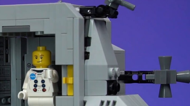 LEGO 10266 Lunar Lander คุ้มค่าที่จะเรียนรู้จากหน่วยการสร้างในประเทศ! ชุดคลาสสิคที่ยังพิมพ์ไม่หมด รี