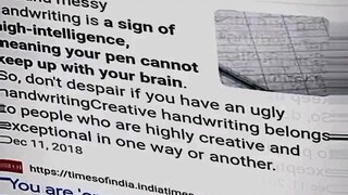Sino mga bad hand writing dyan
