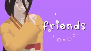 [Naruto/Boruto MMD] F-R-I-E-N-D-S [Ft. Hanabi]