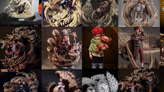 盘点我爱罗优秀雕像作品