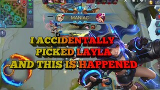 ACCIDENTALLY PICKED LAYLA | TRIGGERD TEAMMATES | MLBB | MRDOPE