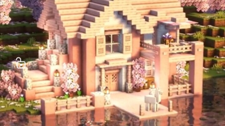 Minecraft - Cherry Blossom Cottage