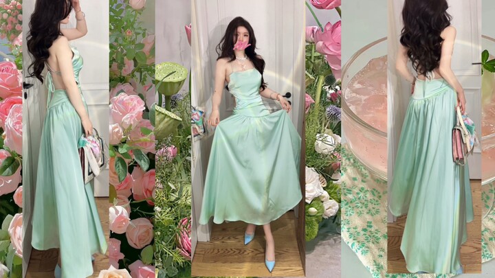 กระโปรงตัวแรกที่ได้รับในฤดูใบไม้ผลิ