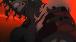Âm trụ Uzui đánh với thượng huyền lục cực chiến #anime #schooltime