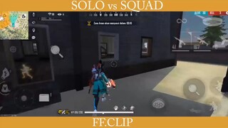 solo vs squad, kira kira siapa yang menang ya?