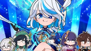 【原神动画】想要变强的芙宁娜（作者：いななみちゃんねる）