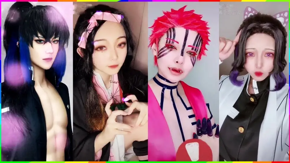 鬼滅の刃コスプレ Cosplay Kimetsu No Yaiba Kami Tik Tok 184 Bilibili
