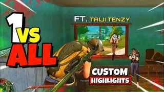 ROS 1 VS ALL CUSTOM HIGHLIGHTS "UNBELIEVABLE OUTPLAYS FT.  TAIJI TENZY"