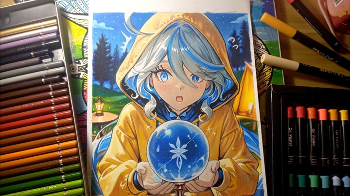 Cara Menggambar Furina Character | DrawNime
