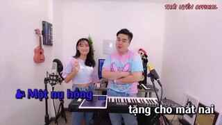 KARAOKE MẮT NAI CHA CHA CHA | NGUYỄN ĐÌNH VŨ x LÂM NHI | NHỊP ĐIỆU CHA CHA CHA 2021