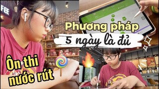 LỘT XÁC TỪ 4 ĐẾN 9.5 ĐIỂM TIẾNG ANH TRONG 5 NGÀY ÔN THI NƯỚC RÚT - Mình chỉ bạn cách !!!