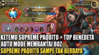 KETEMU SUPREME PAQUITO SAMA BENEDETTA KITA TUNJUKAN KEKUATAN RAJA FIGHTER SESUNGGUHNYA