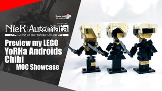 Preview my LEGO Nier:Automata YoRHa Androids Chibi MOC | Somchai Ud