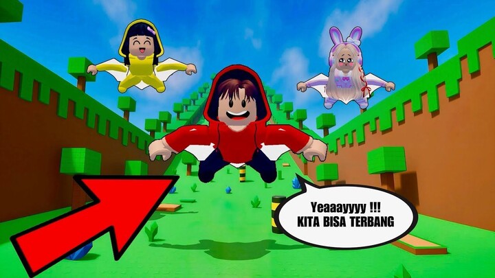 Yuta, Mio Dan Baby Celine, Main Tower Glide Bisa Terbang  ROBLOX