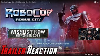 Robocop: Rogue City - Angry Trailer Reaction!