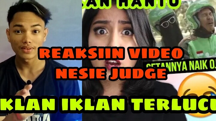 Nesie judge|reaction video nesie judge iklan iklan hantu terlucu