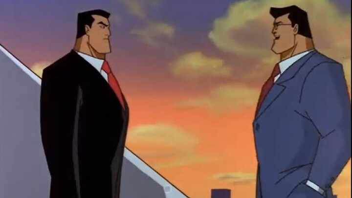 Superman who always plays straight and Batman who only plays straight occasionally