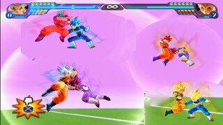 Goku & Vegeta All Transformations Dragon Ball Super Hero