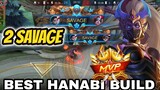 Hanabi 2X SAVAGE🔥walang SKIN pero may SKILL