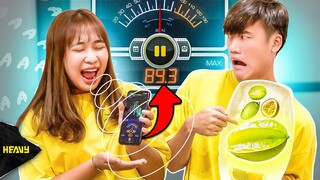 Thử Thách Hét Sóng Âm Ăn Chua 5 Cấp Độ !!! | HEAVY