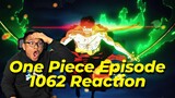 ZORO THE KING OF HELL ⚔️🔥 | ONE PIECE EPISODE 1062 REACTION