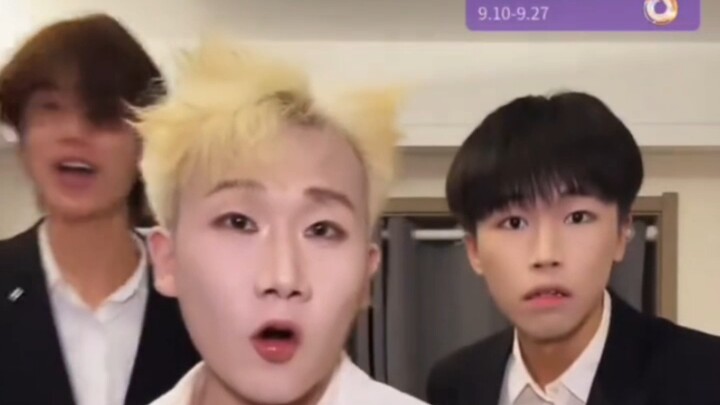 Wang Bian, Yi Yang, Gan Zhi, and Wang Meikai are completely crazy about preparing for their debut.