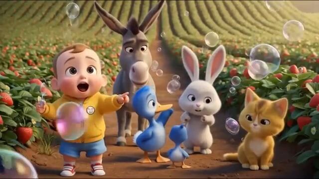 Nursery Rhymes Nick Songs Mumu the cow   Fun Songs for Kids _ Cartoon _ Music fo